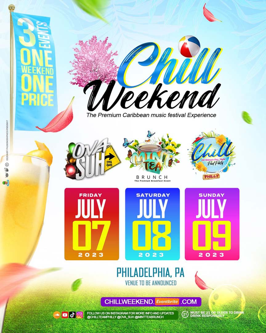 Chill Weekend - 3 Events, 1 Weekend, 1 Price