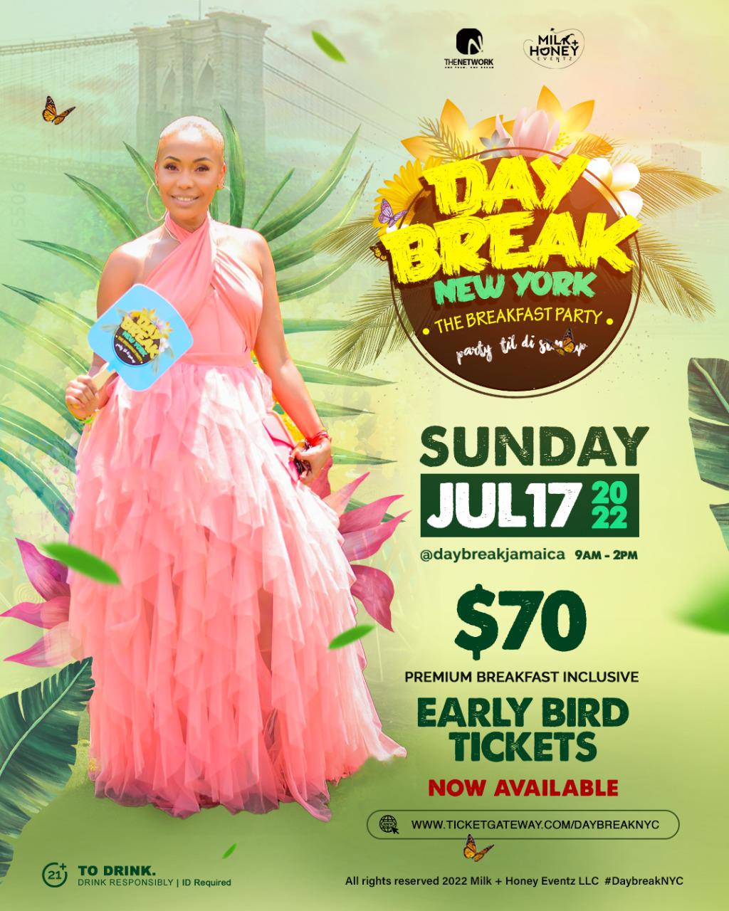 DAYBREAK BREAKFAST PARTY - NEW YORK