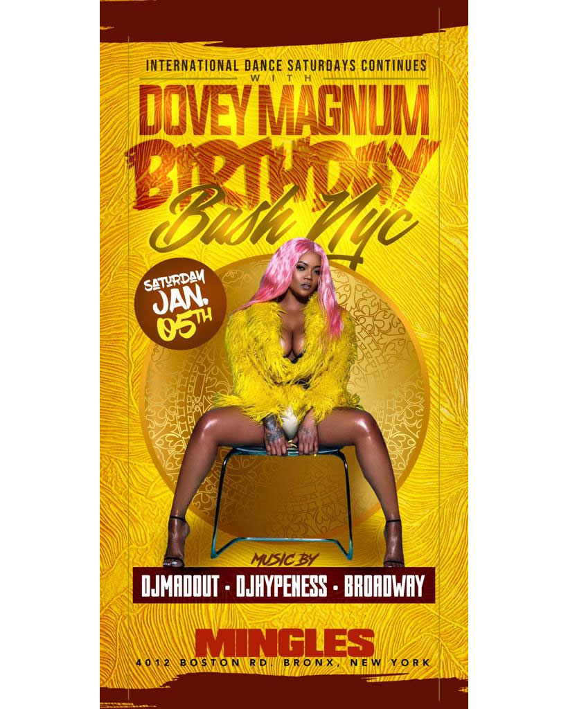 Dovey Magnum Birthday Bash NYC