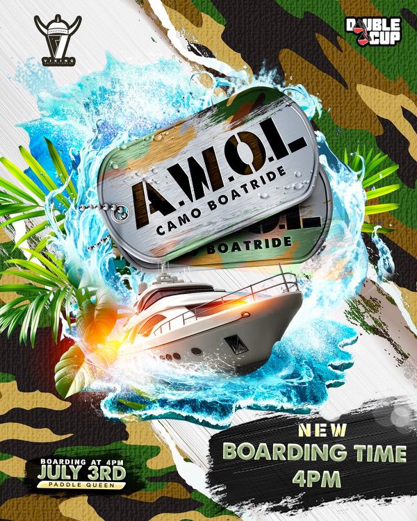 AWOL - CAMO BOAT RIDE - Women FREE
