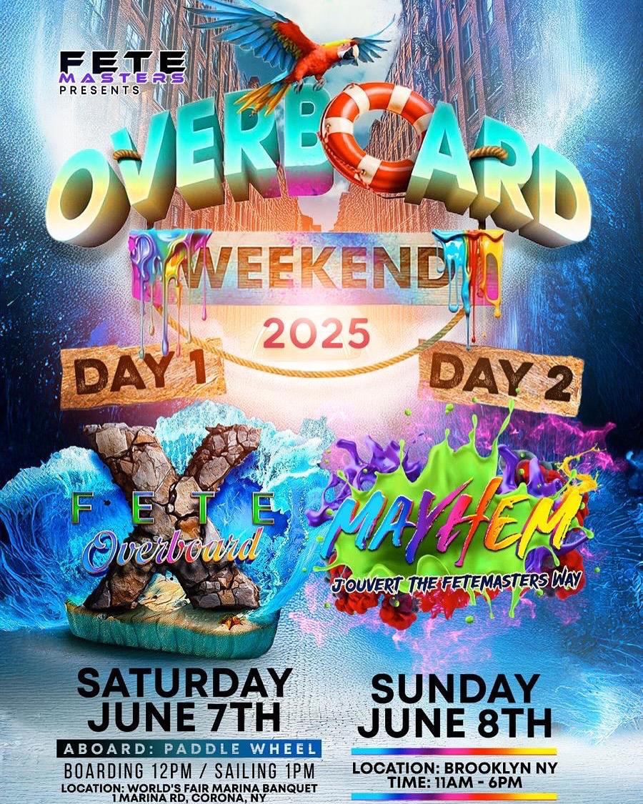 NYC OVERBOARD WEEKEND 2025 by Fete Masters