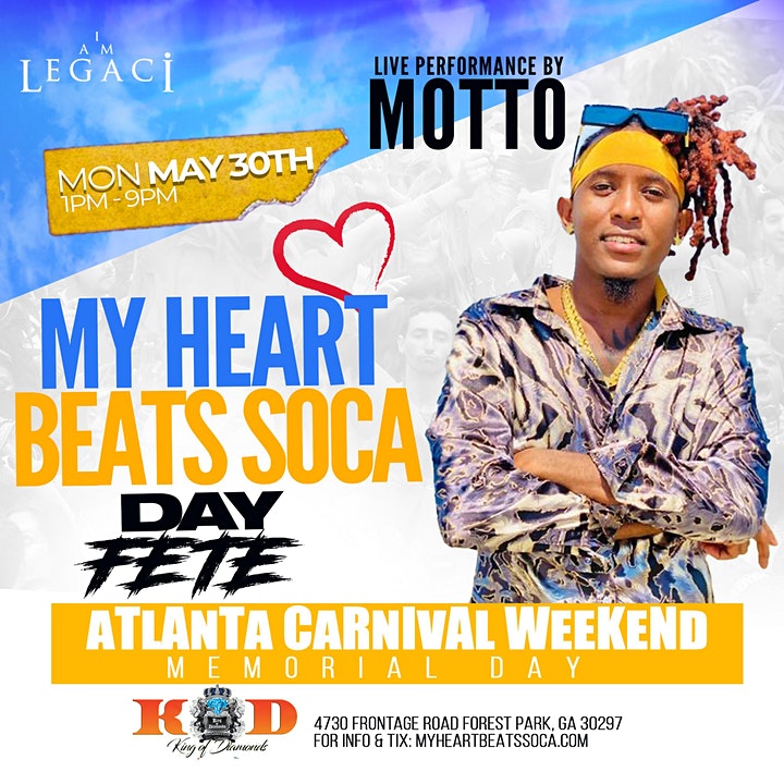 MY HEART BEATS SOCA | ATLANTA CARNIVAL 2022 MEMORIAL DAY