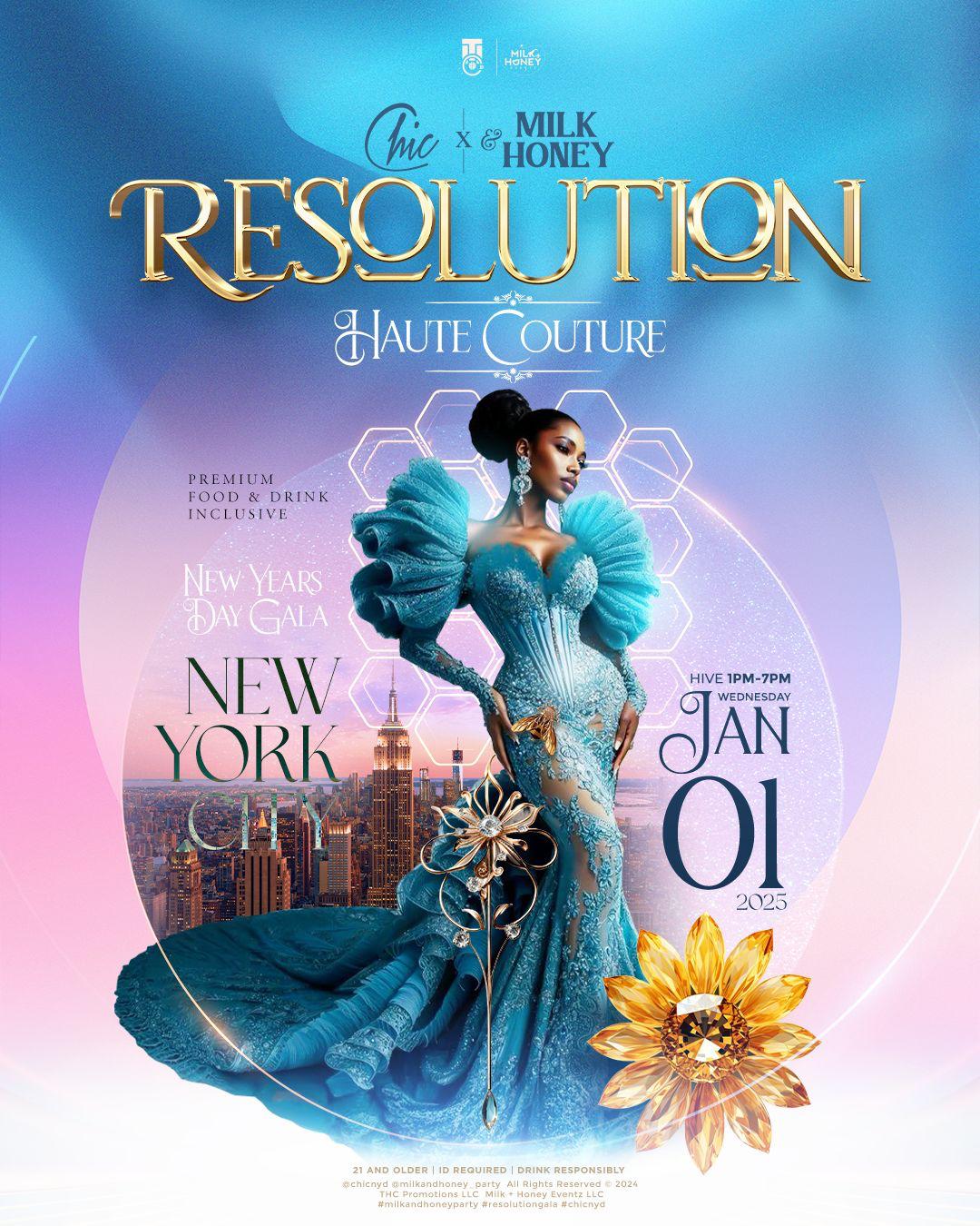 RESOLUTION - NEW YEAR’S DAY GALA