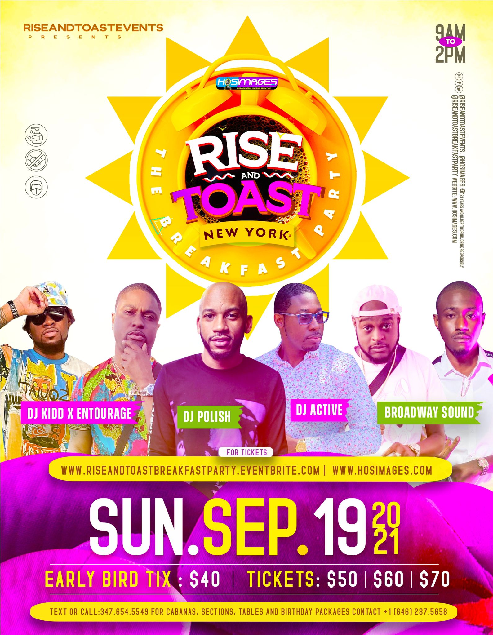 Rise & Toast Breakfast Party New York