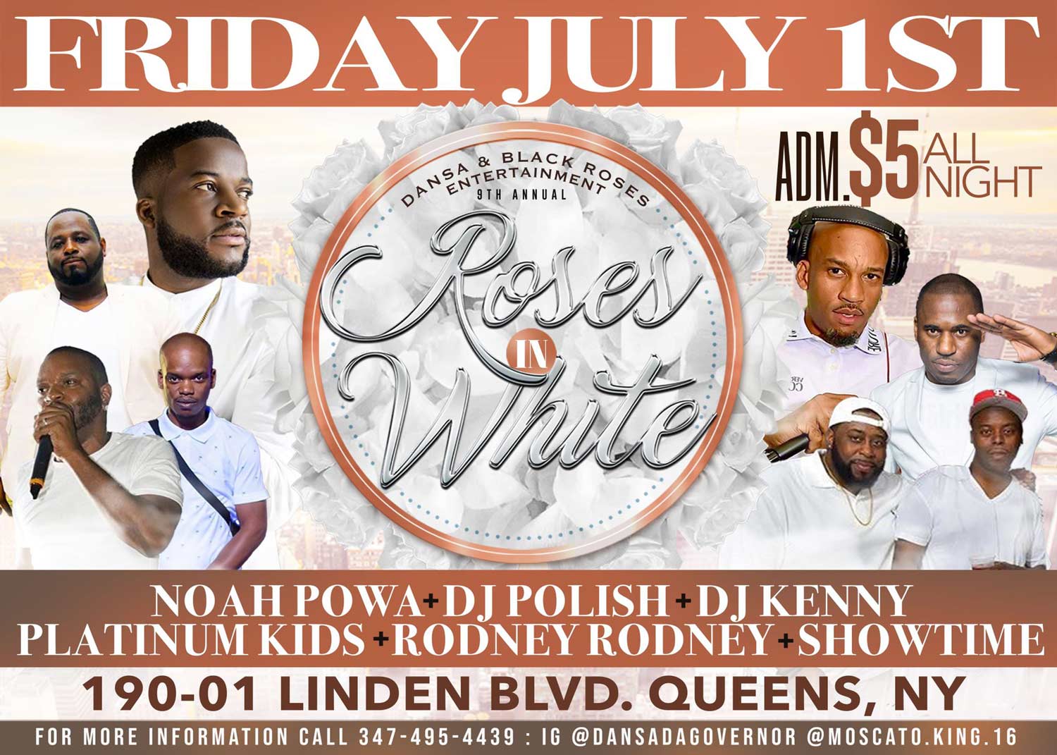 The 10th Annual ALL WHITE by Black Roses Ent
