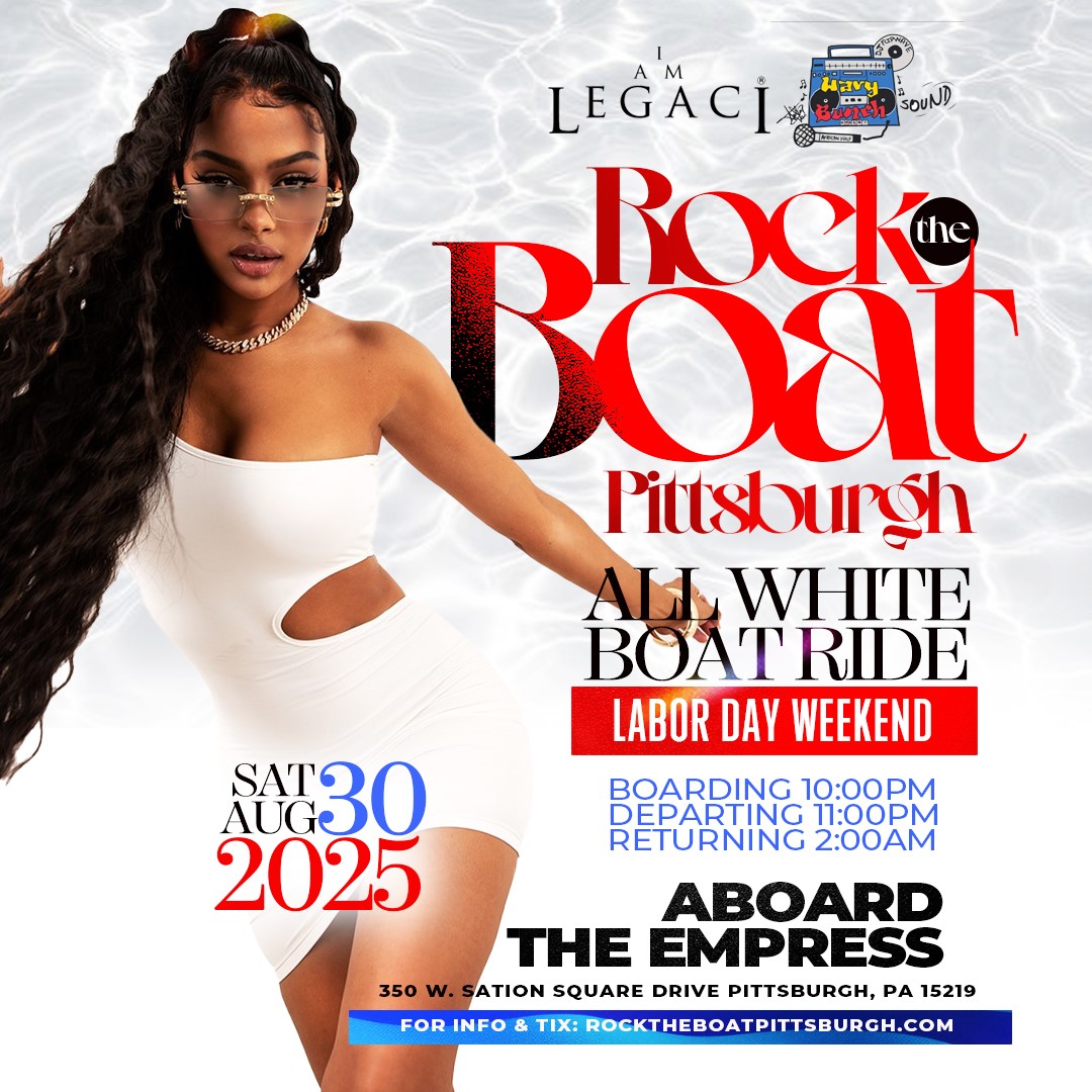 Rock The Boat Pittsburgh: All White Boat Ride – Labor Day Weekend