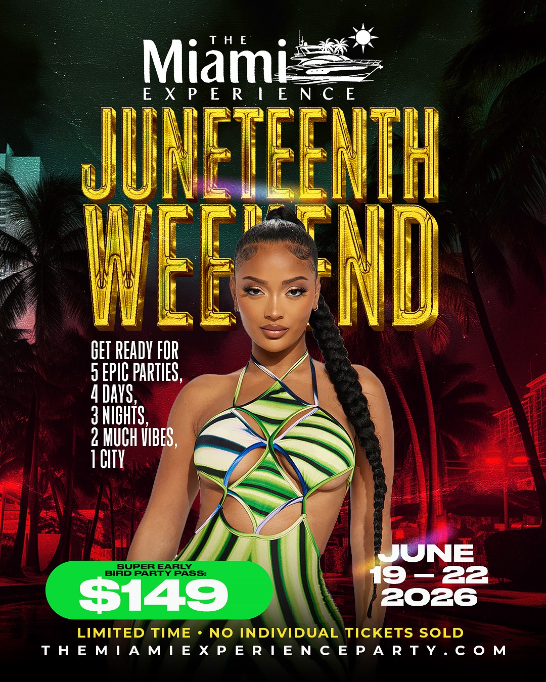 THE MIAMI EXPERIENCE 2026: Juneteenth Weekend Takeover
