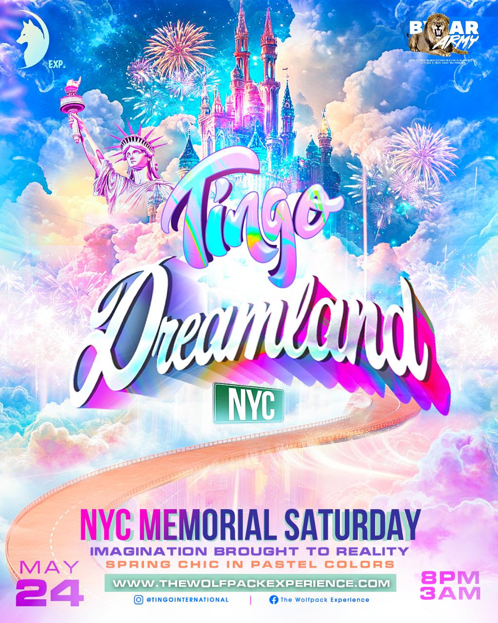 TINGO Dreamland: NYC Memorial Saturday