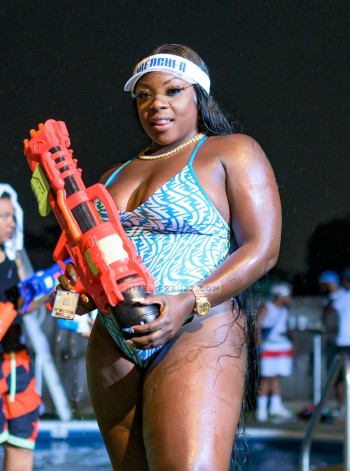 DRENCHED the Pool Party by Nelly Boobie