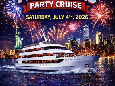 America 250 Fireworks Party Cruise NYC July 4th 2026 Star of the Northeast