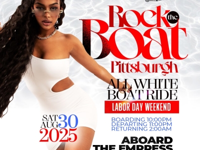 Rock The Boat Pittsburgh: All White Boat Ride – Labor Day Weekend